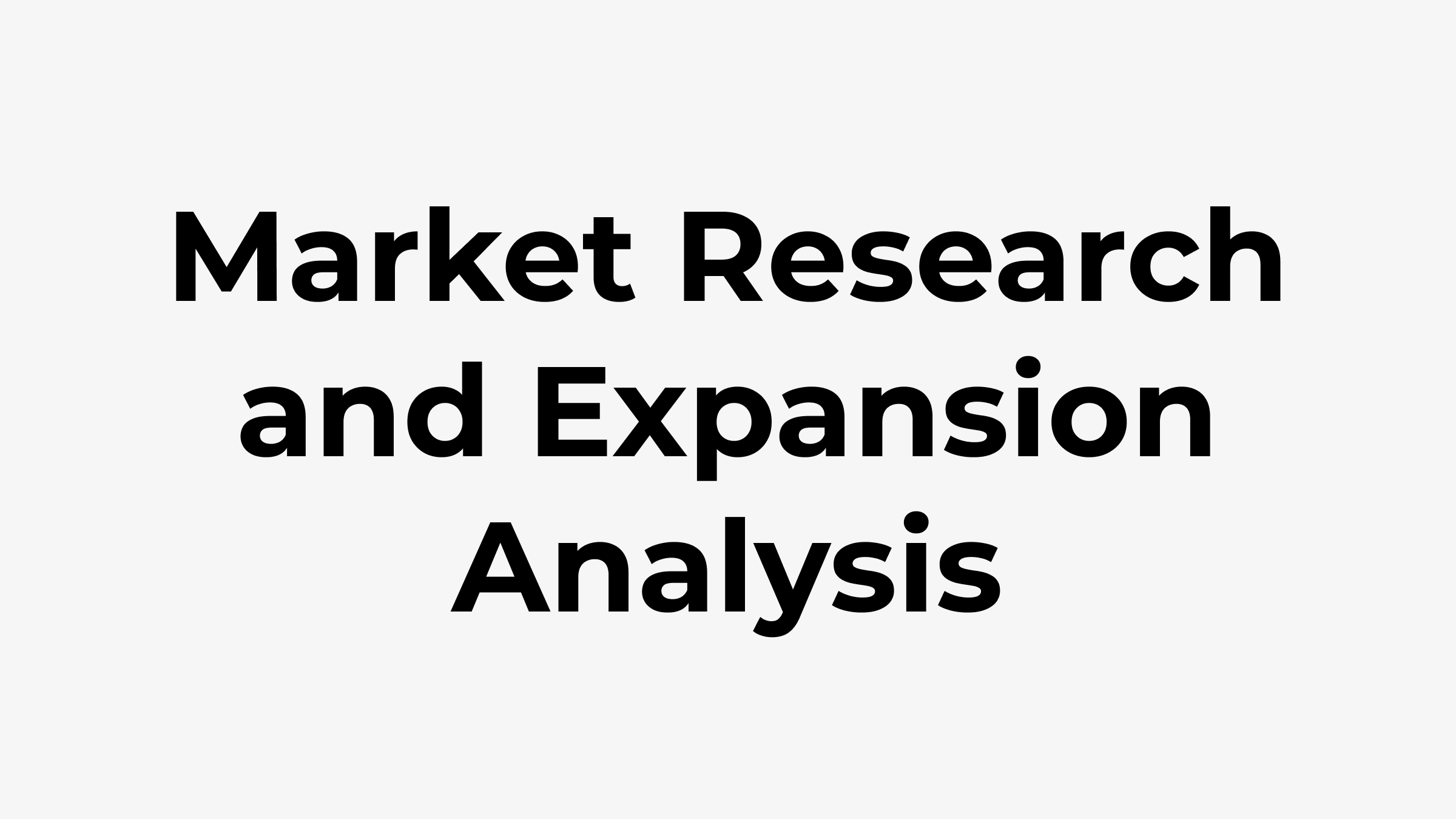 Introducing Market Research and Expansion Analysis in Superworker